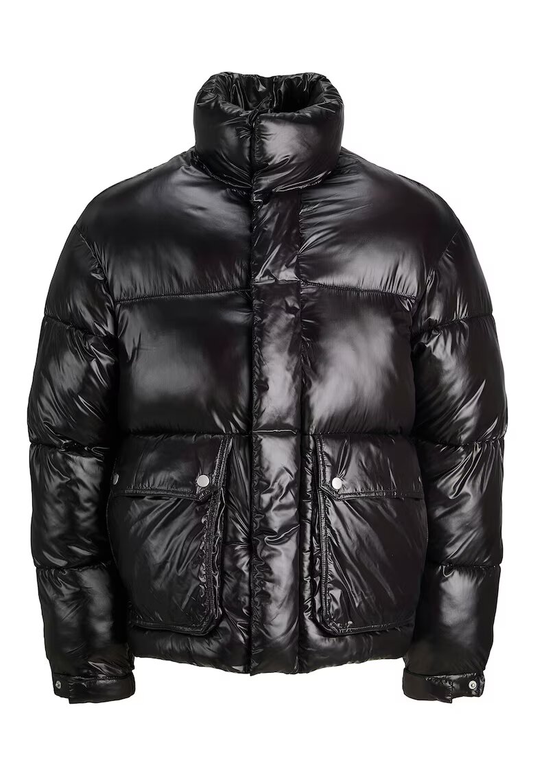 Jack & Jones Geaca de iarna barbati - Jack Jones - neagra - 100% nailon