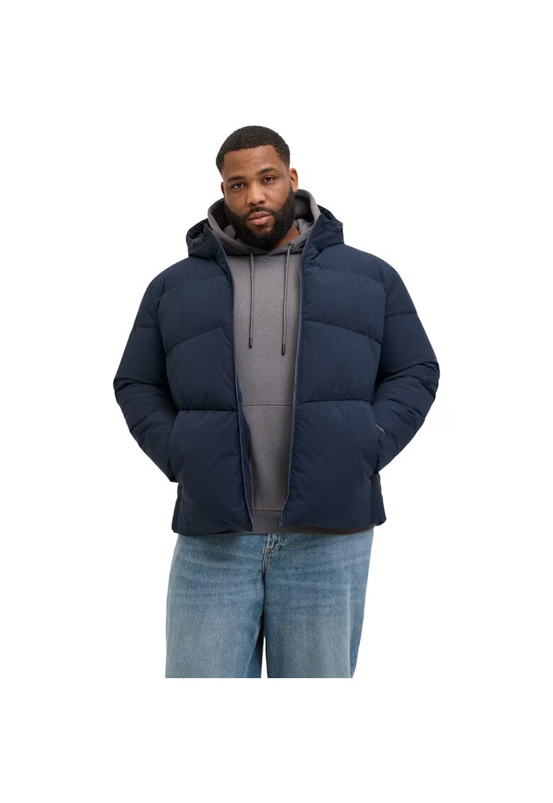 Jack & Jones Geaca JACK &JONES Global Puffer PLS 50111 - Albastru inchis