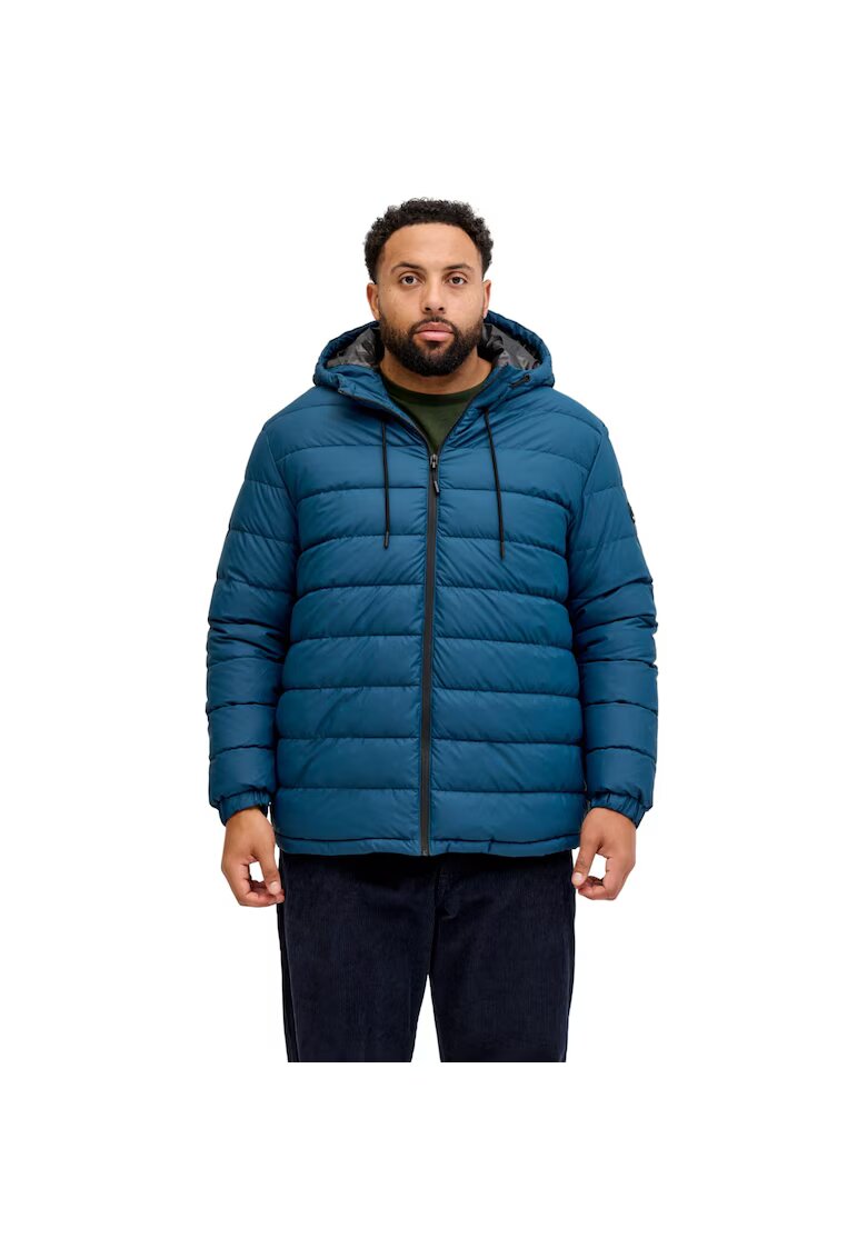 Jack & Jones Geaca JACK &JONES Point Pu Puffer Bf PLS 52933 - Albastru