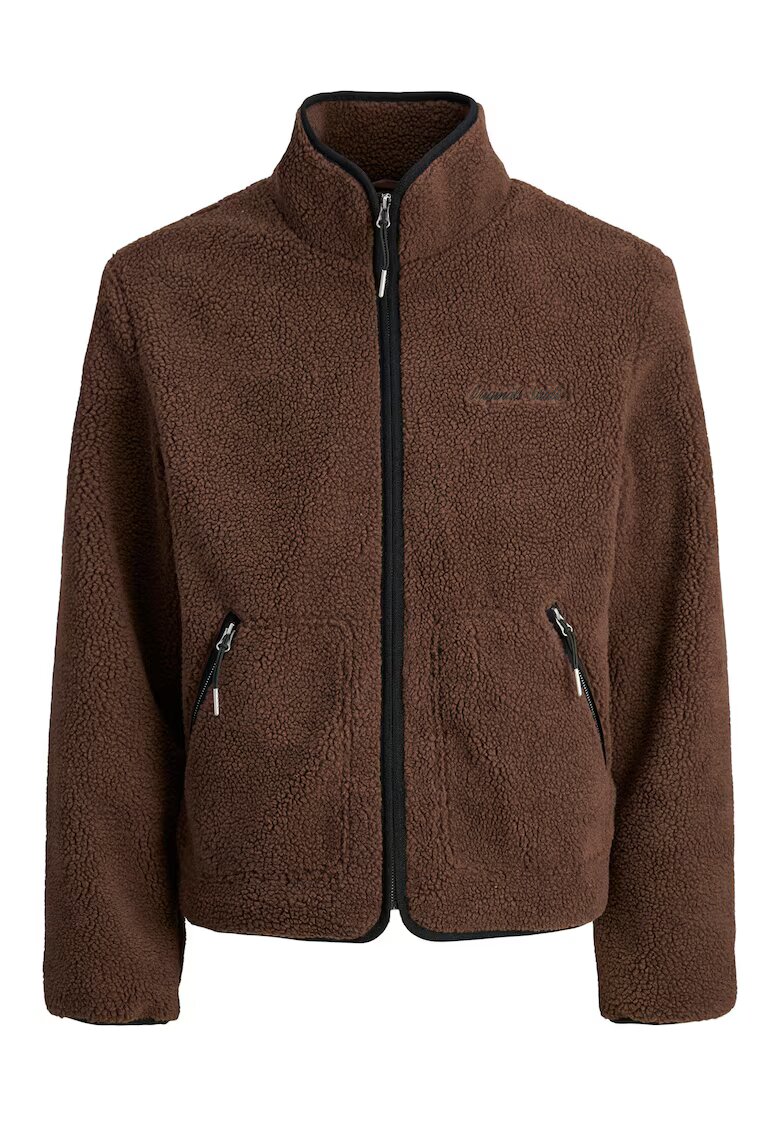 Jack & Jones Geaca pentru barbati - Jack Jones - poliester - maro -