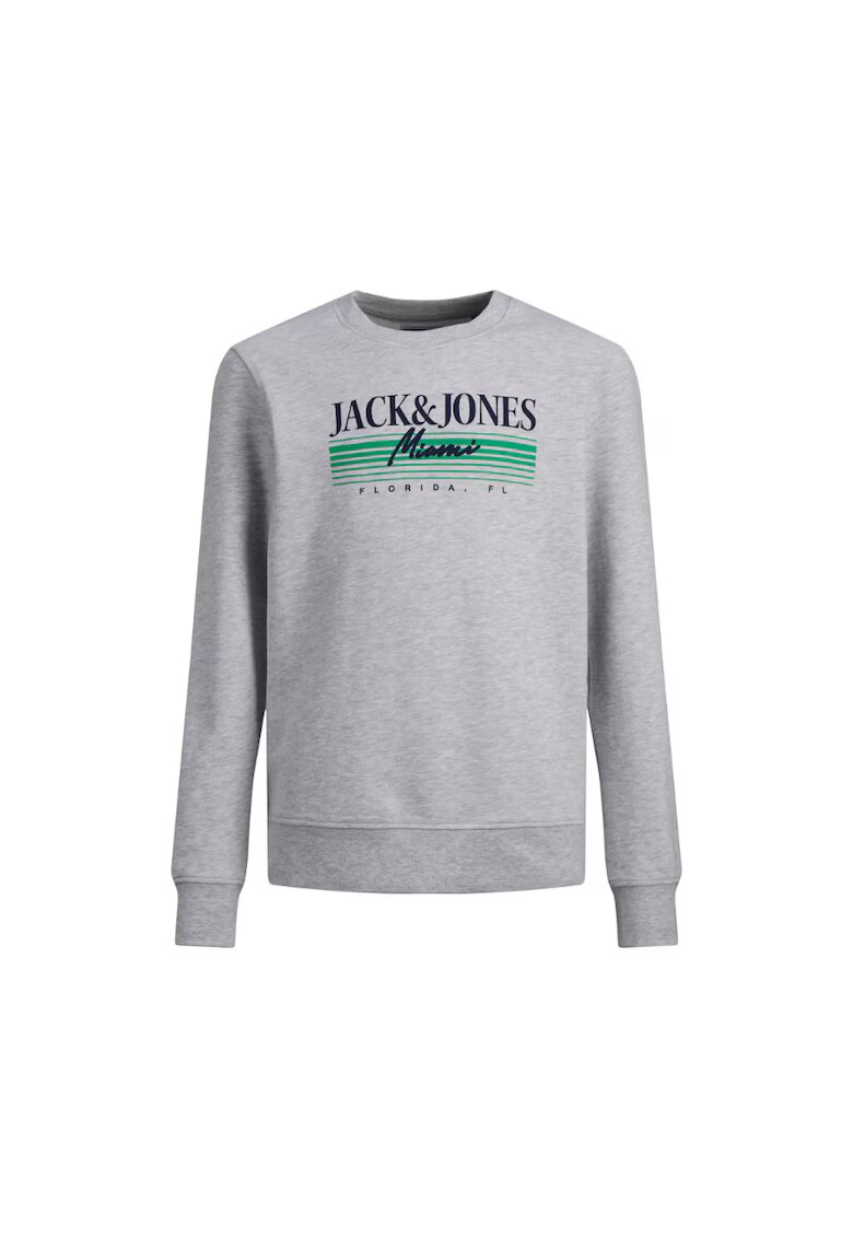 Jack  Jones Hanorac Baieti - Jack&Jones Junior - 302035021 - Bumbac/Poliester - Alb - Alb