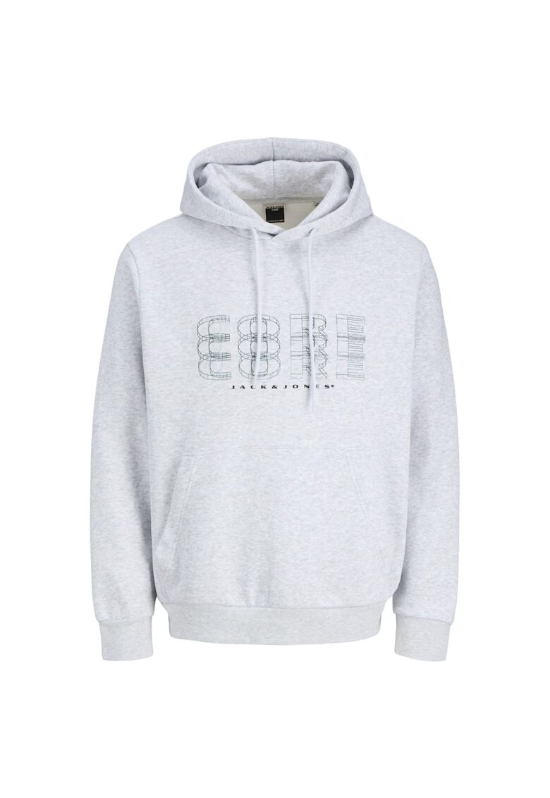 Jack  Jones Hanorac JACK &JONES Fusion Branding Hood 49170 - Alb