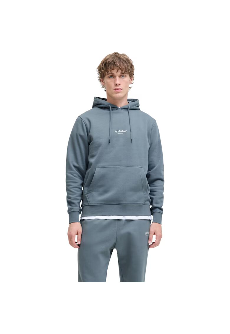 Jack & Jones Hanorac JACK &JONES Soho Sweat Hood 48654 - Albastru deschis