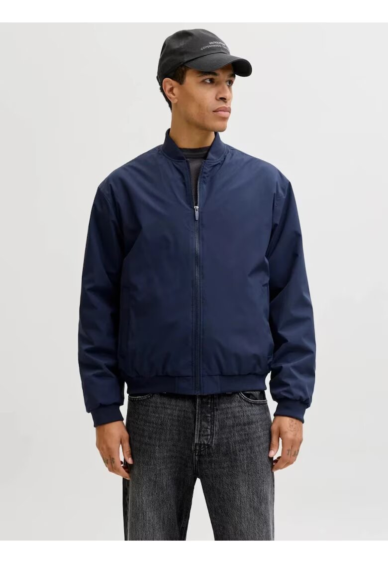 Jack & Jones Jacheta bomber - barbati - cu buzunare oblice fara fermoar
