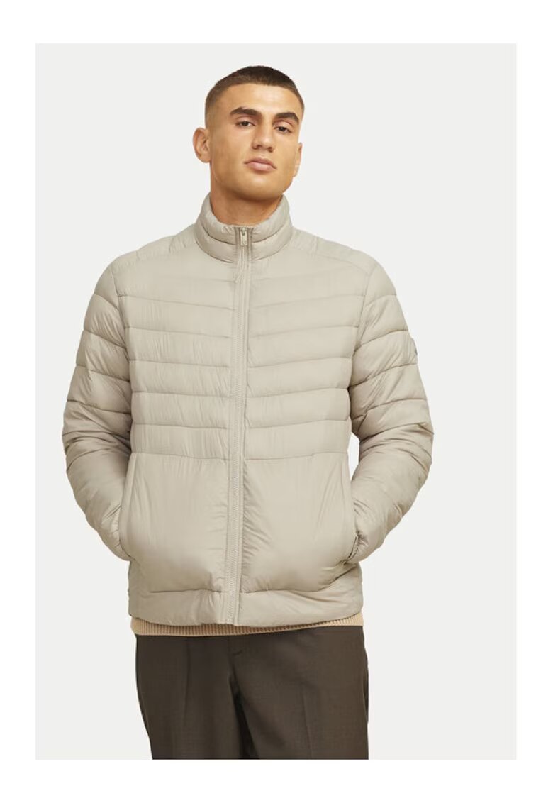 Jack  Jones Jack&Jones Geaca din puf Sprint 12258444 Bej Regular Fit - Poliamida