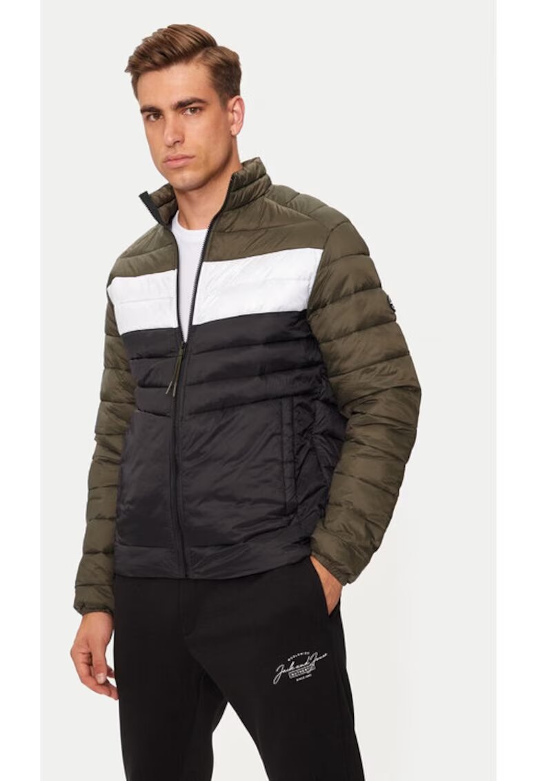 Jack & Jones Jack&Jones Geaca din puf Sprint 12258444 Negru Regular Fit - Poliamida