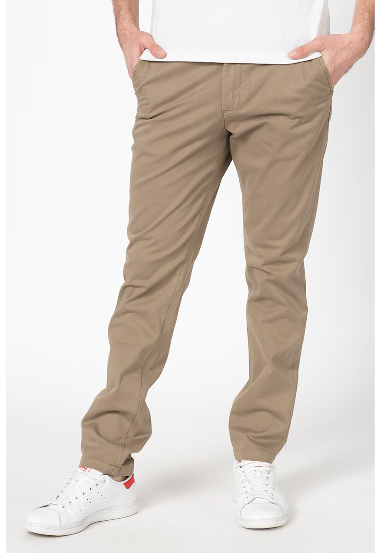 Jack  Jones Jack&Jones - Pantaloni slim fit Marco - Maro camel