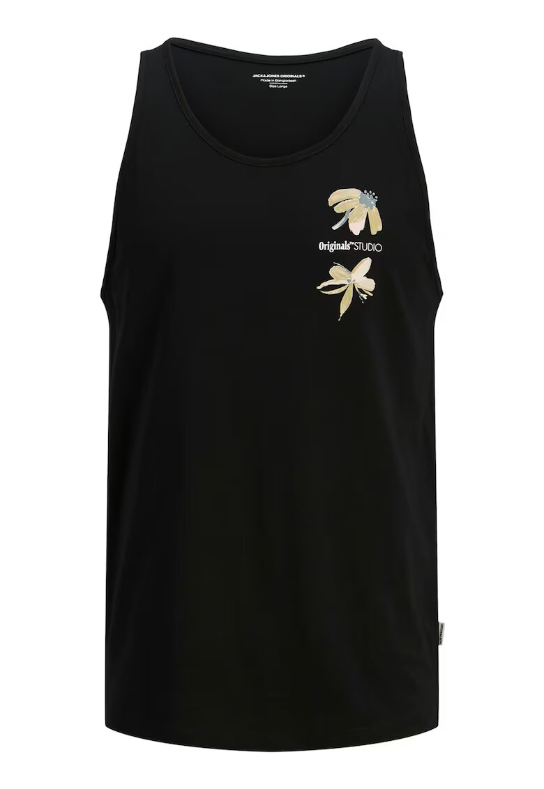 Jack  Jones Maiou barbati Jack Jones - 12275464 - Bumbac - Negru - Negru