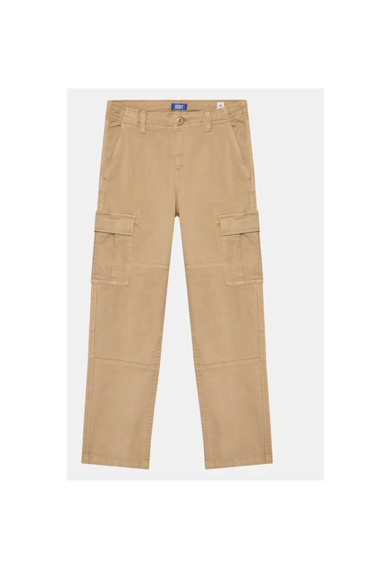 Jack  Jones Pantaloni baieti - 304710865 - Bumbac - Bej - Bej