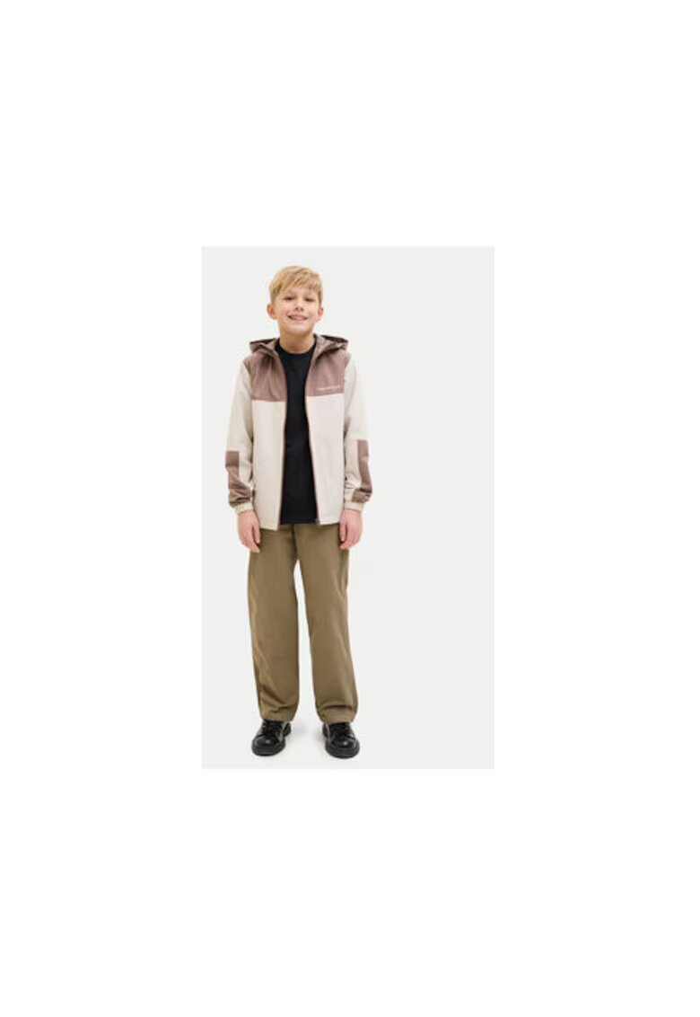 Jack  Jones Pantaloni baieti - 304808371 - Bumbac - Maro - Maro