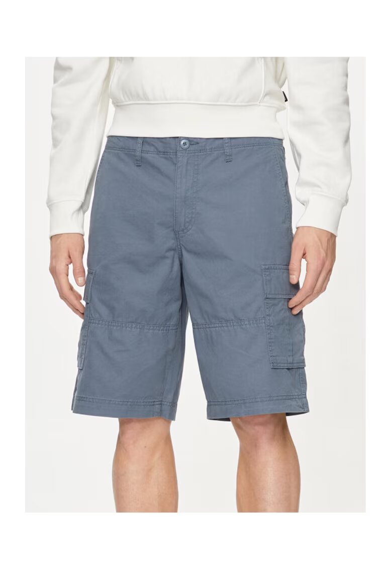 Jack  Jones Pantaloni barbati - 7787 - Bumbac - Albastru