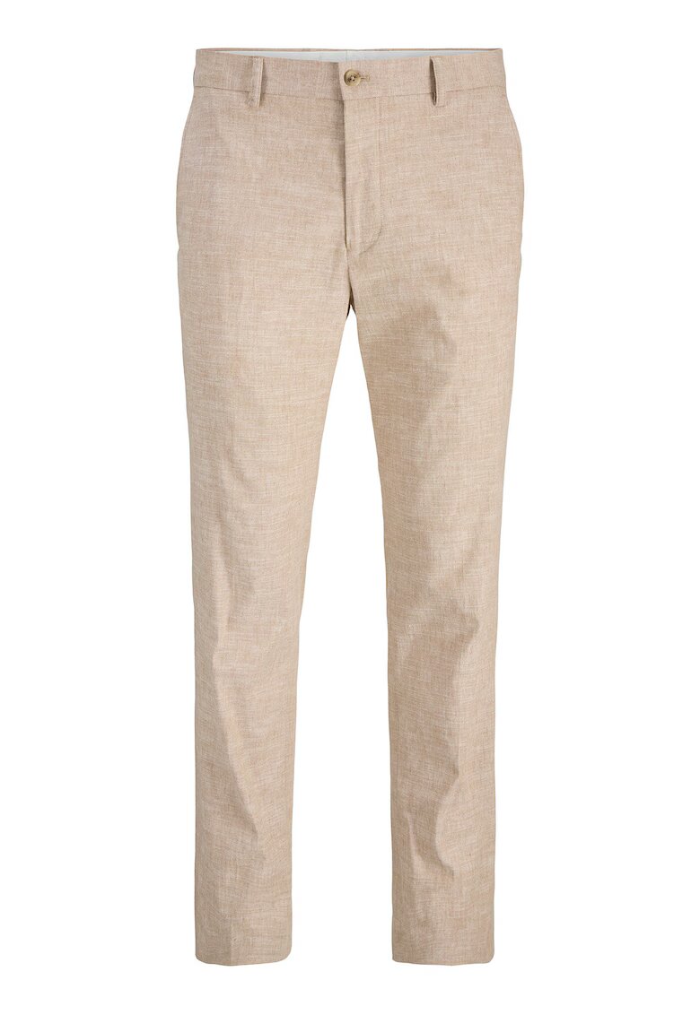 Jack  Jones Pantaloni chino barbati Jack Jones - 12228724 - In/Bumbac - Bej - Bej