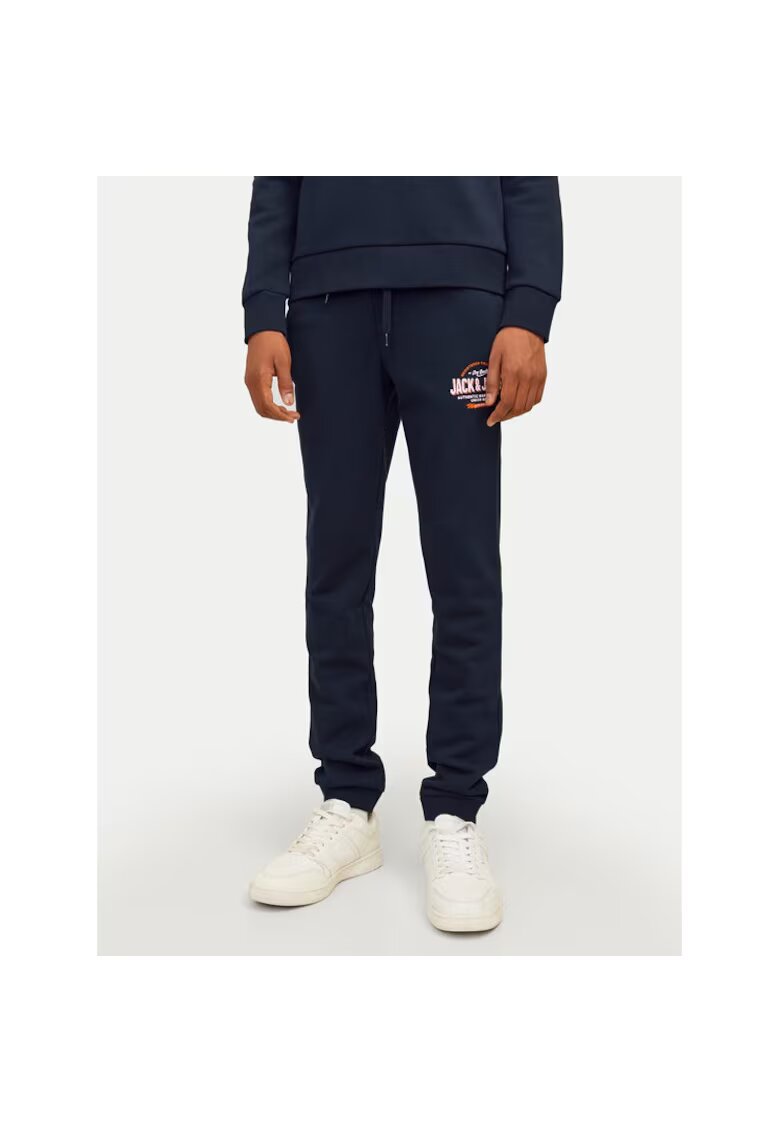Jack  Jones Pantaloni copii - Bleumarin - Bumbac - Bleumarin
