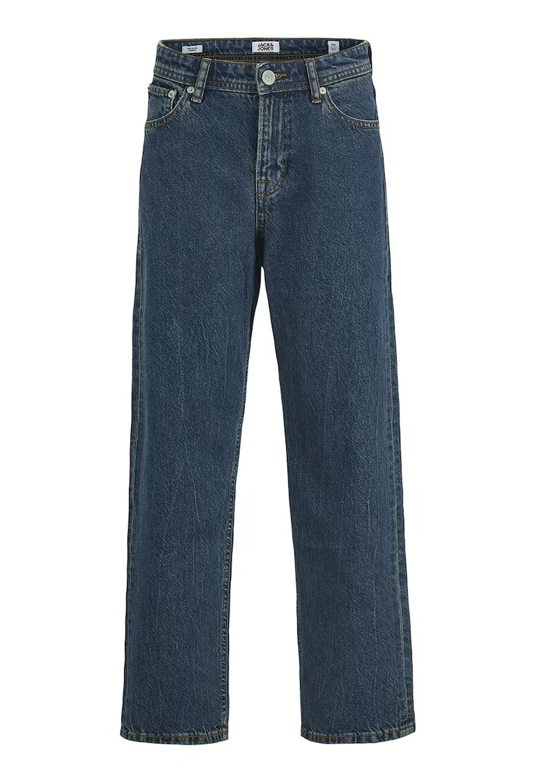 Jack  Jones Pantaloni cu croiala dreapta si talie medie - Albastru petrol