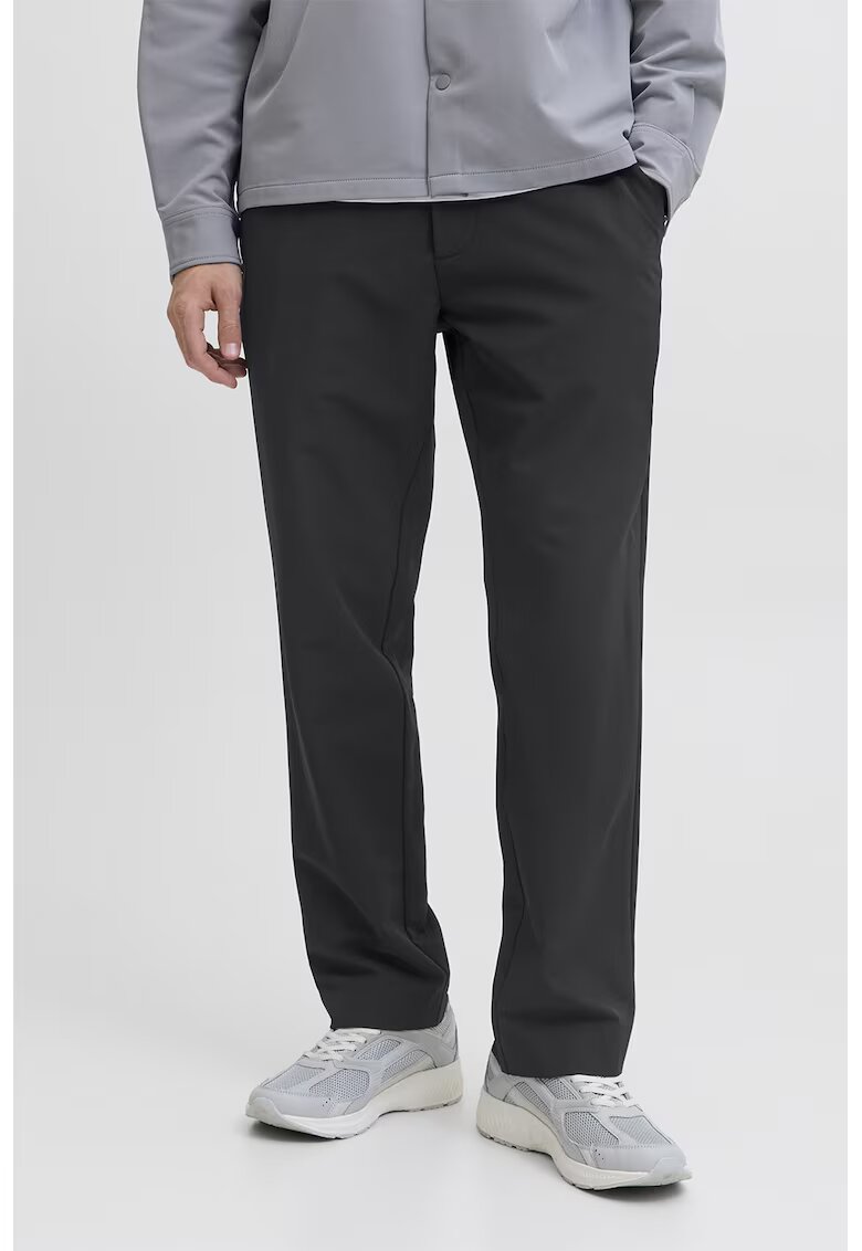 Jack & Jones Pantaloni regular fit cu talie medie - Negru