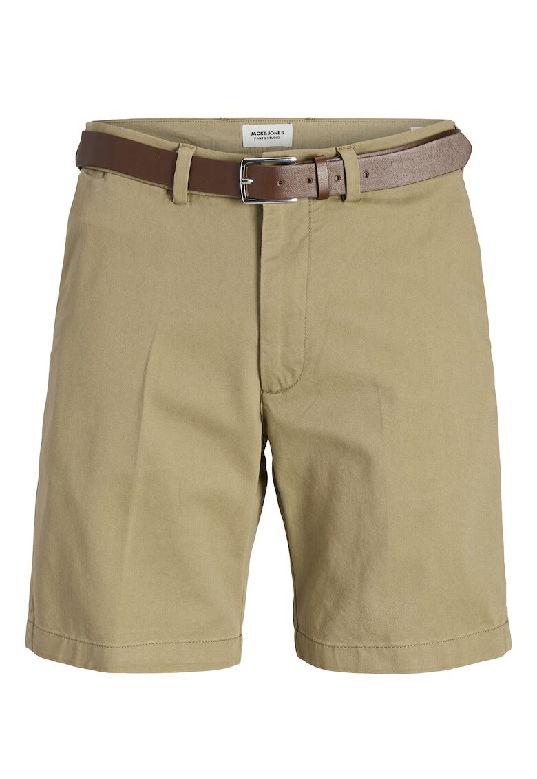 Jack  Jones Pantaloni scurti barbati Jack Jones - 12269368 - Bumbac/Bumbac - Maro - Maro