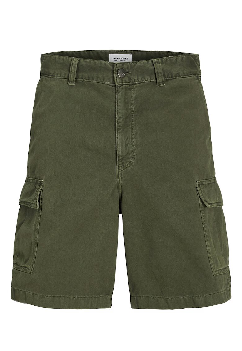 Jack  Jones Pantaloni scurti barbati Jack Jones - 12269374 - Bumbac - Verde - Verde