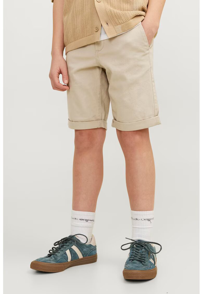 Jack  Jones Pantaloni scurti cu buzunare oblice - Maro nisip