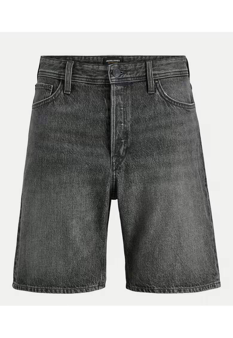 Jack  Jones Pantaloni scurti din denim barbati Jack Jones - 12269533 - Bumbac - Negru - Negru