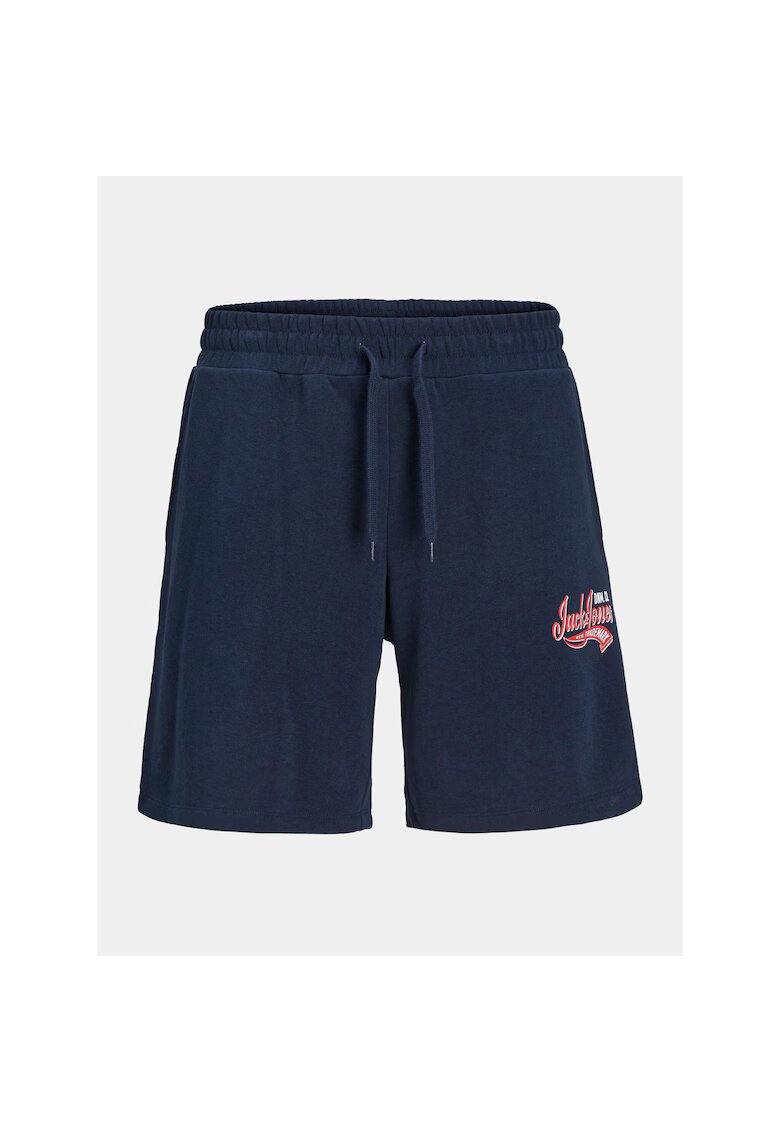 Jack  Jones Pantaloni scurti sport baieti - 303521370 - Albastru inchis - Poliester