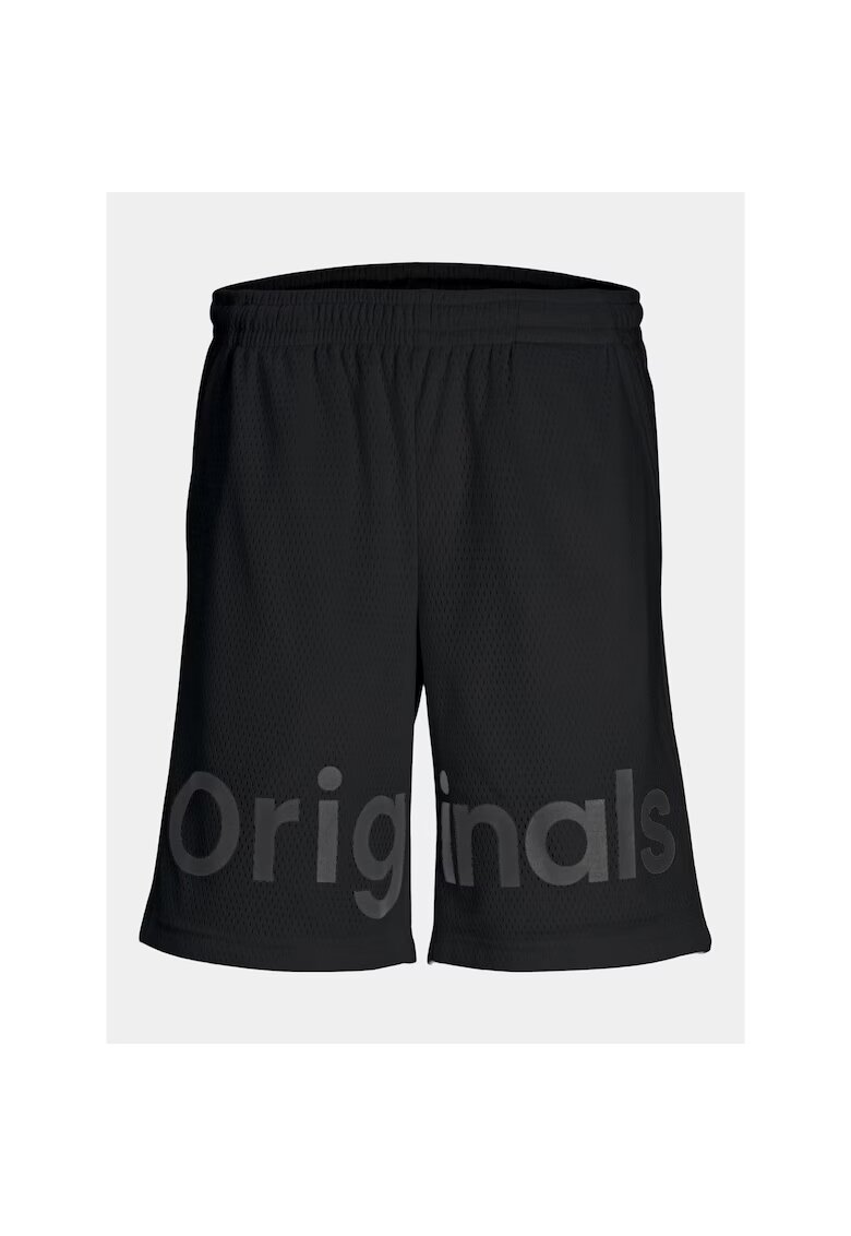 Jack & Jones Pantaloni scurti sport baieti - 303522063 - Negru - Poliester