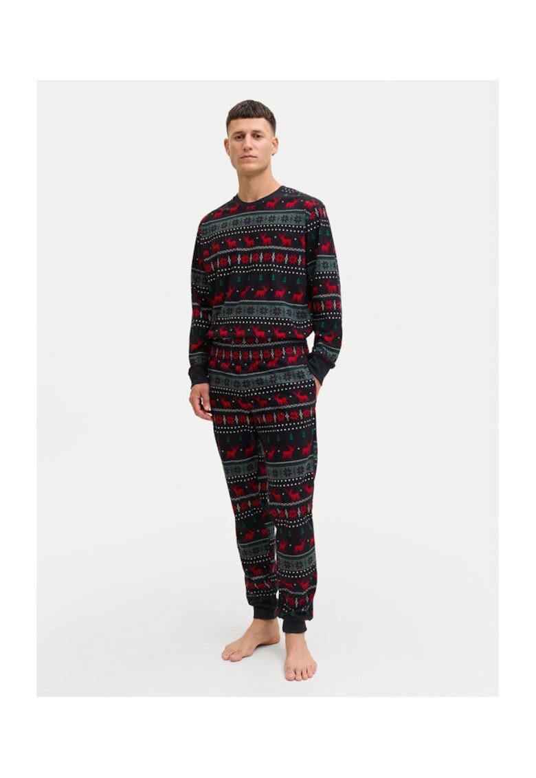 Jack & Jones Pijama barbati negru