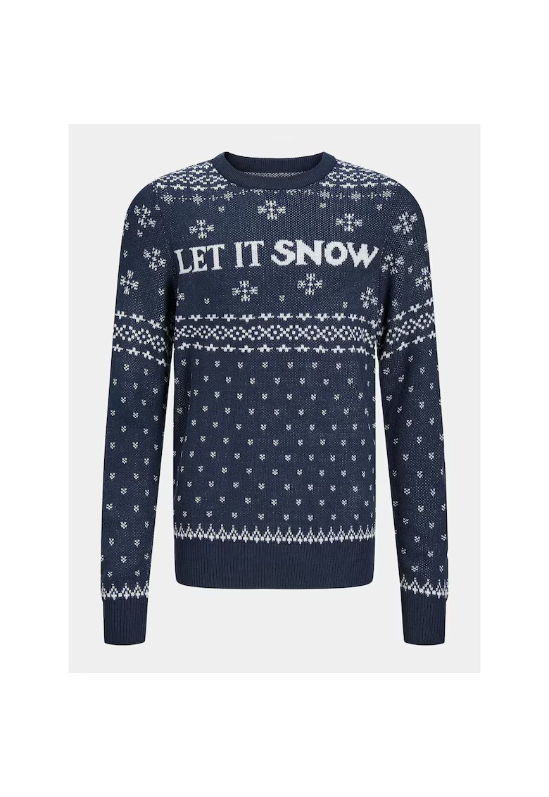 Jack  Jones Pulover Baieti - 303182212 - Acril - Bleumarin
