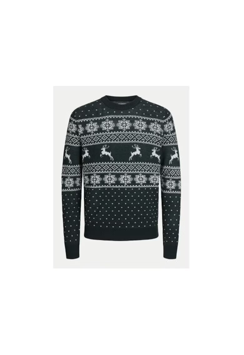 Jack  Jones Pulover baieti - 304523052 - Acril - Verde - Verde