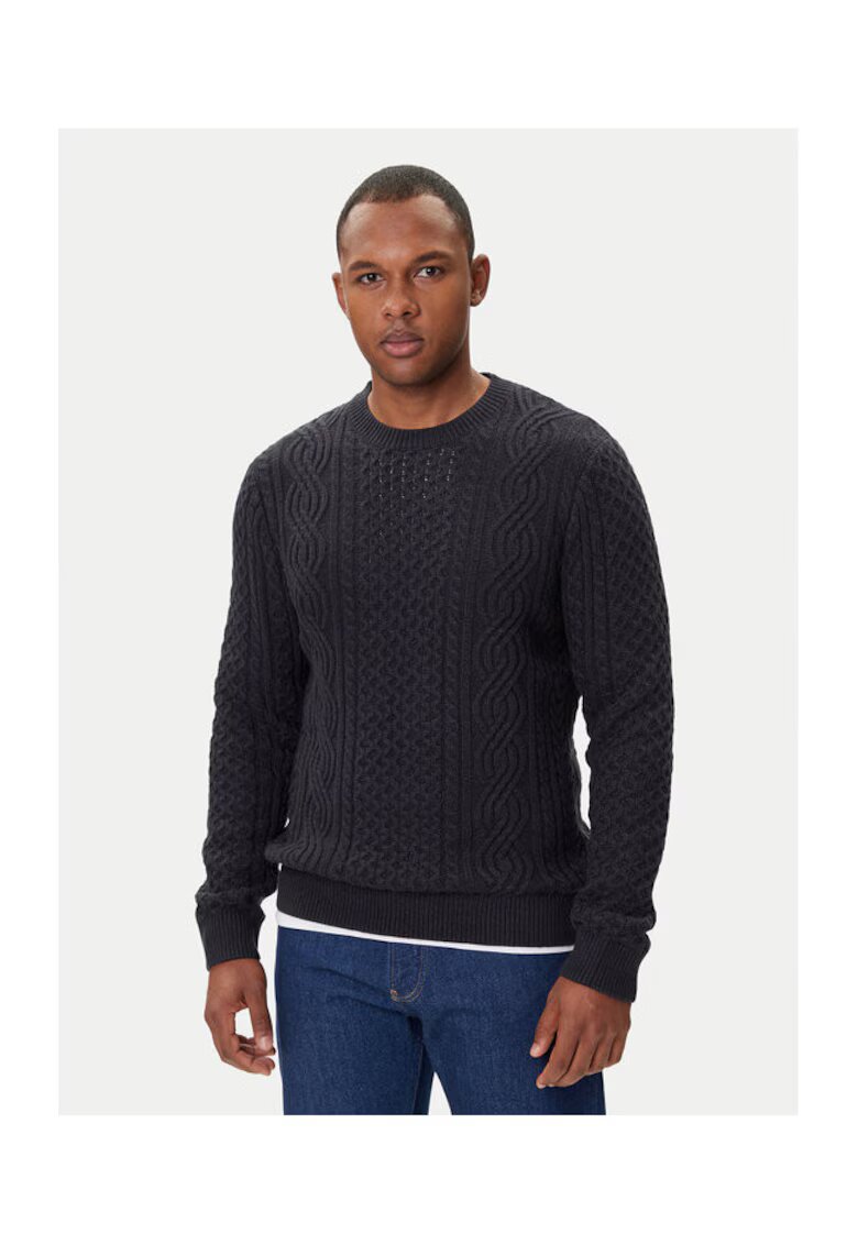 Jack & Jones Pulover barbatesc - Jack Jones - bleumarin