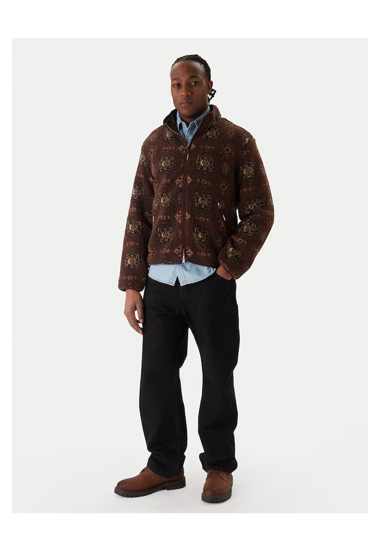 Jack & Jones Pulover barbatesc Jack Jones - bordo