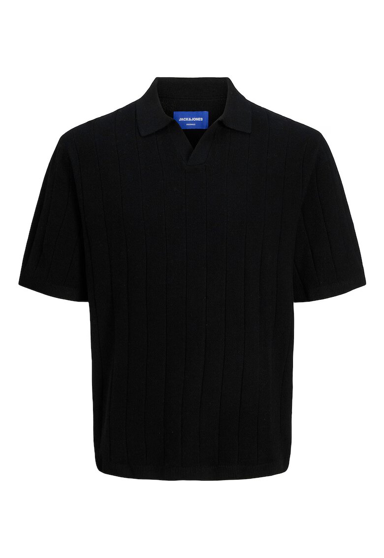 Jack  Jones Pulover barbati Jack Jones - 12272578 - Bumbac - Negru - Negru