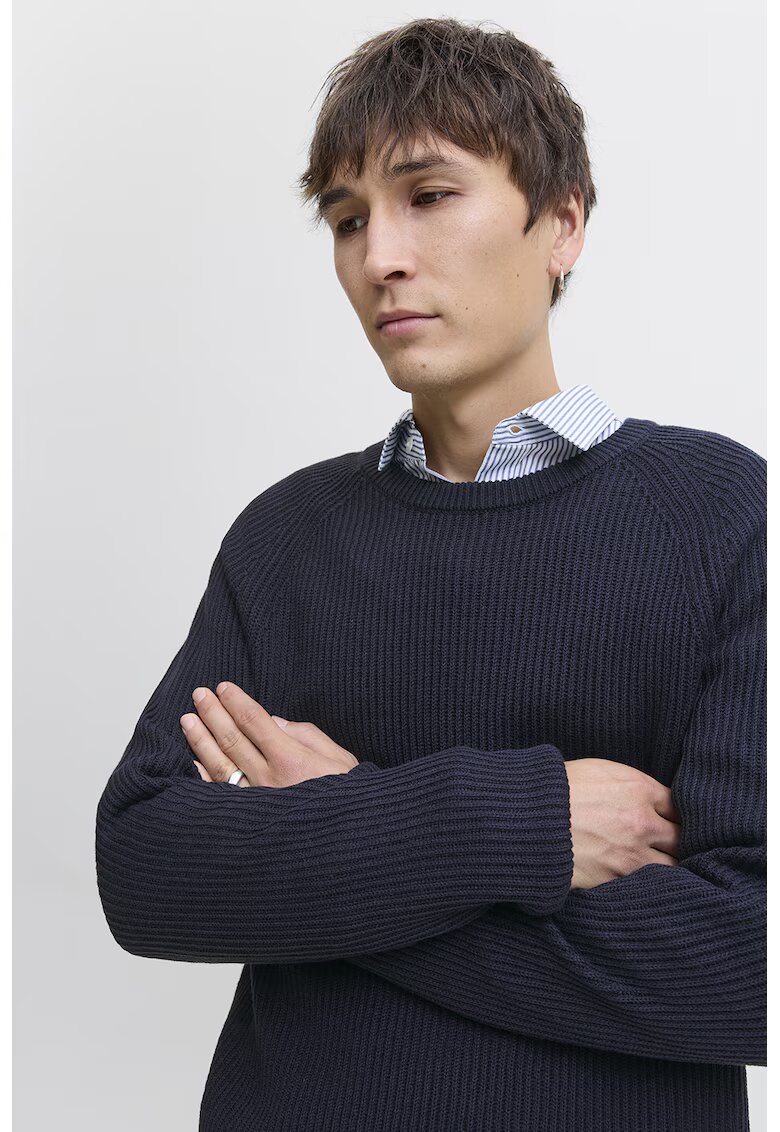 Jack & Jones Pulover cu maneci raglan - Bleumarin