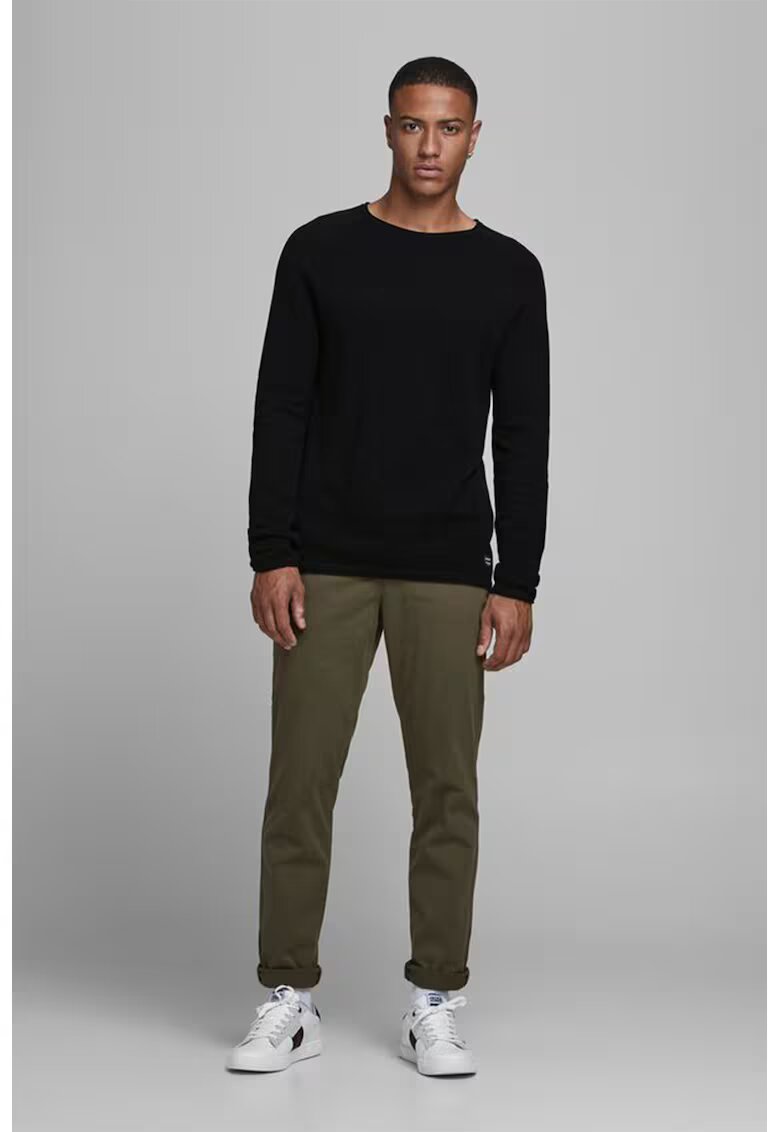 Jack  Jones Pulover cu maneci raglan Hill - Negru