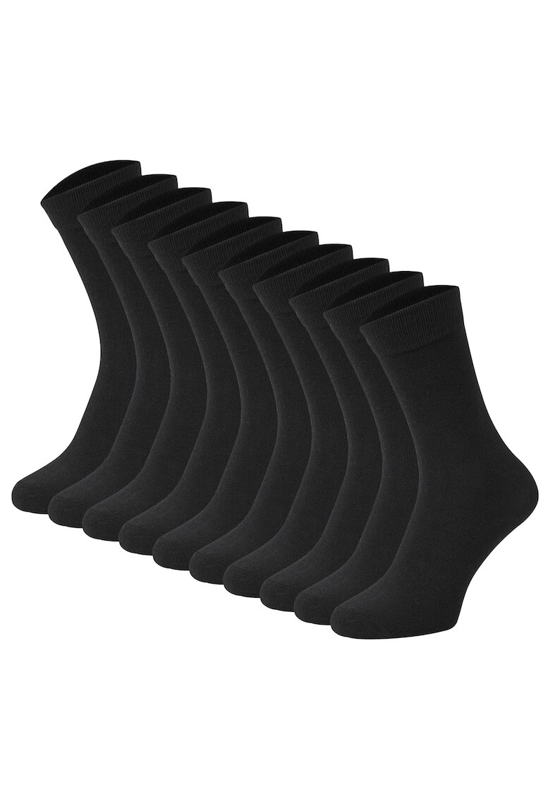 Jack  Jones Set de sosete lungi - 10 perechi - Negru