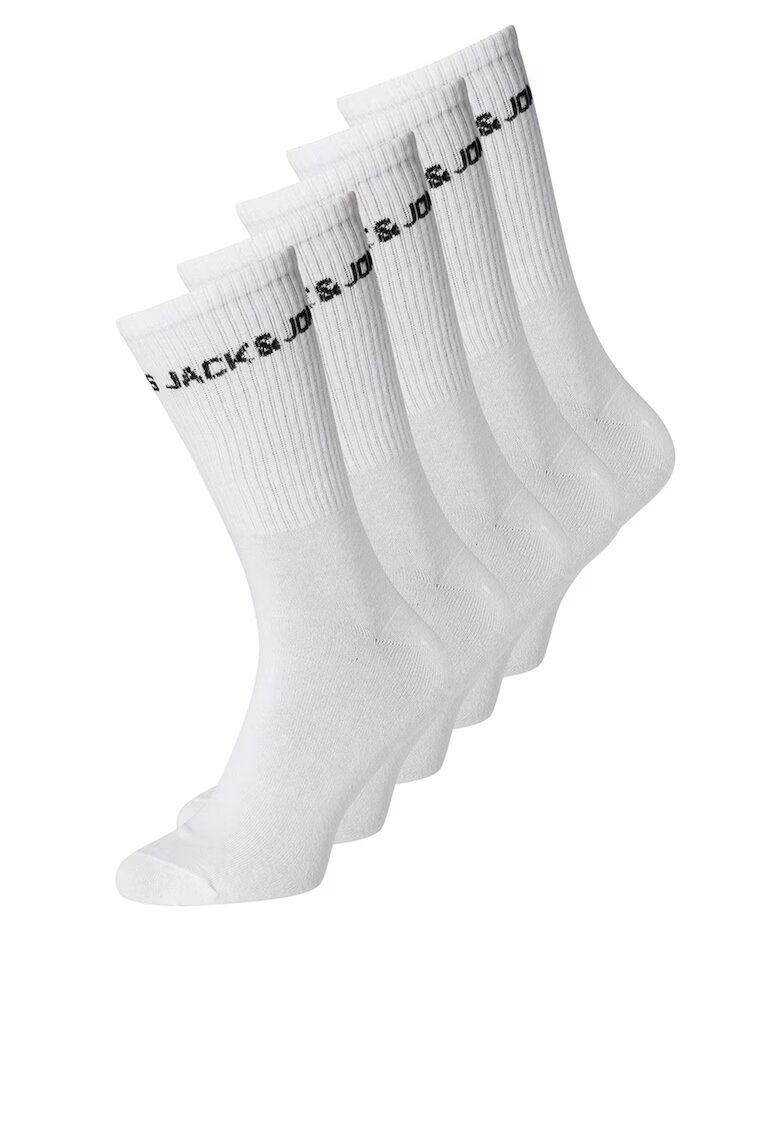 Jack  Jones Set de sosete lungi pentru tenis - 5 perechi