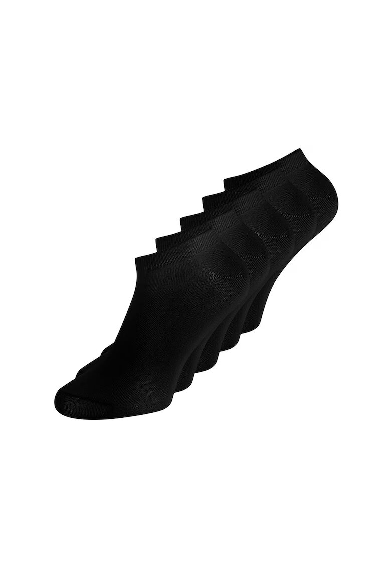 Jack  Jones Set de sosete scurte - 5 perechi - Negru