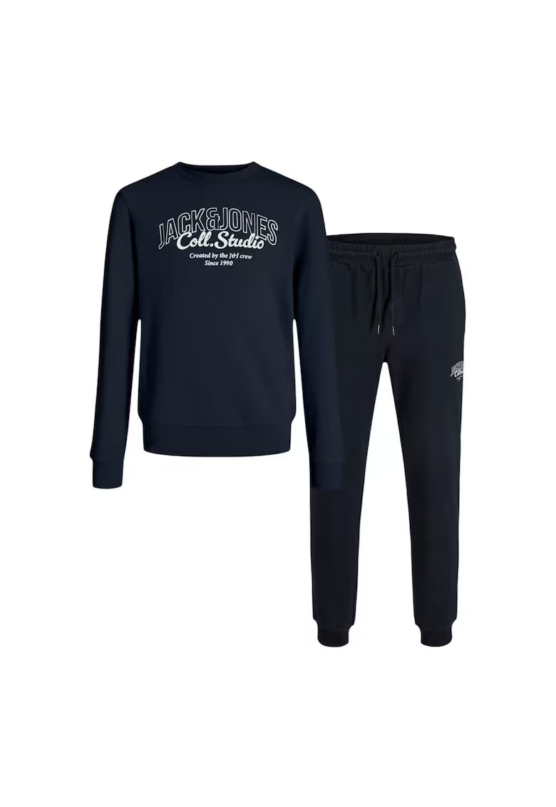Jack  Jones Trening JACK &JONES Makoto Sweat Set MP JNR 47908 - Albastru inchis