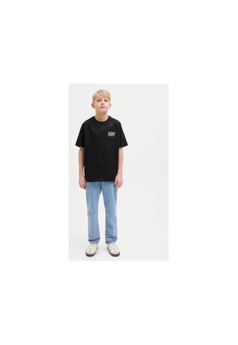 Jack  Jones Tricou baieti - 304808494 - Bumbac - Negru - Negru