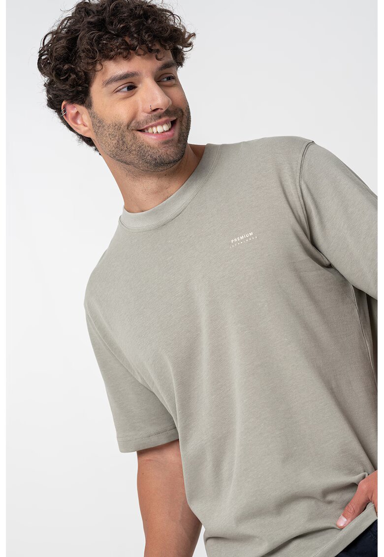 Jack  Jones Tricou cu imprimeu grafic pe spate - Gri