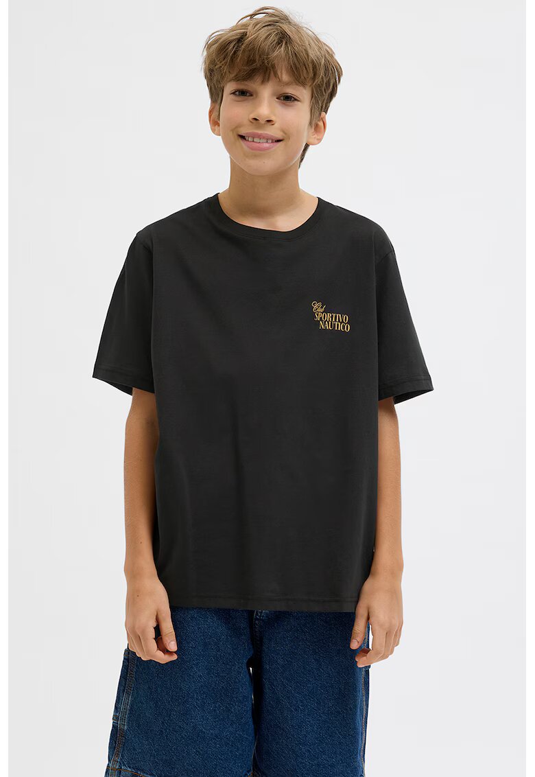 Jack  Jones Tricou cu imprimeu si maneci cazute