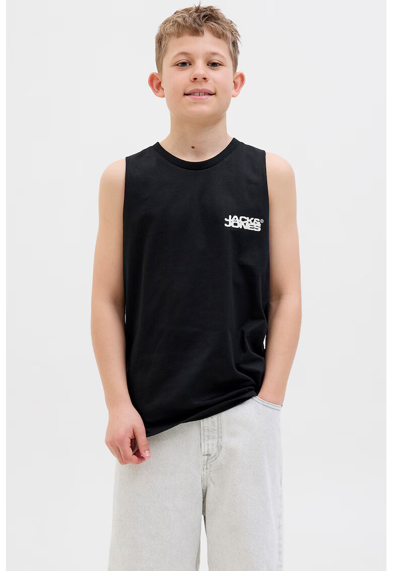 Jack  Jones Tricou fara maneci cu imprimeu text si foto