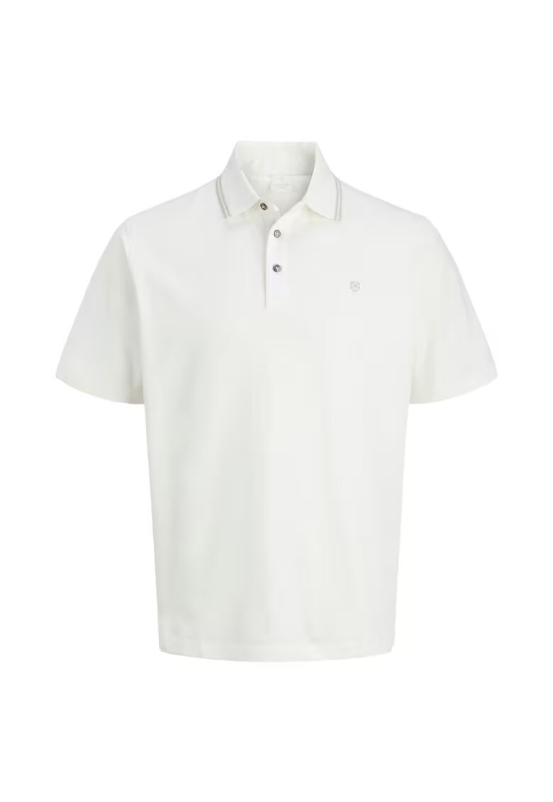 Jack  Jones Tricou JACK &JONES Alex Polo SS25 47075 - Alb