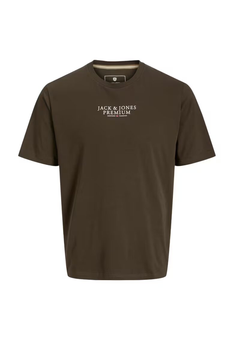 Jack  Jones Tricou JACK &JONES Bluarchie Crew 48796 - Maro