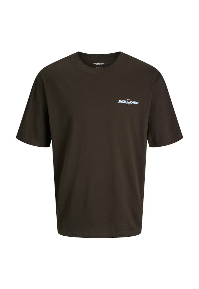 Jack  Jones Tricou JACK &JONES Bradley Graphic O-Neck 48298 - Maro