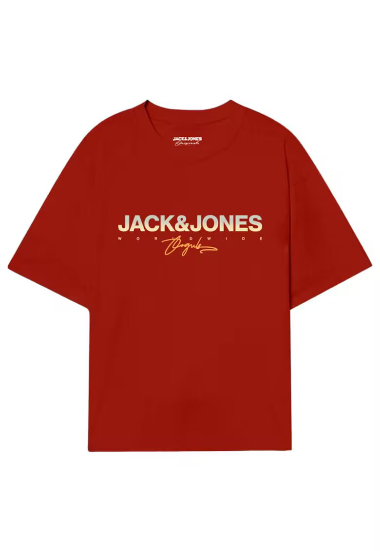 Jack  Jones Tricou JACK &JONES Canggu 45508 - Rosu