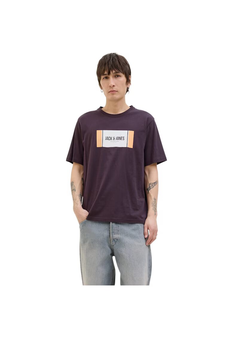 Jack  Jones Tricou JACK &JONES Hayato BTS LN 47431 - Violet