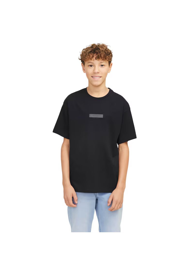Jack  Jones Tricou JACK &JONES Taka JNR 39231 - Negru