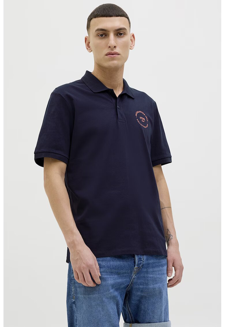 Jack  Jones Tricou polo cu logo - Albastru ultramarin