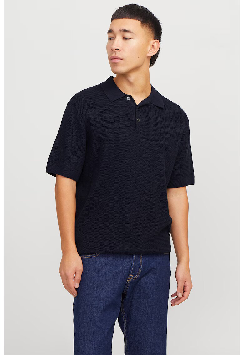 Jack  Jones Tricou polo de bumbac - Albastru ultramarin