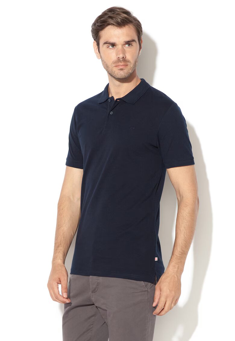 Jack & Jones Tricou polo slim fit - Bleumarin